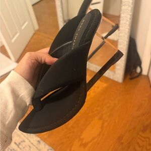 Good American Black Women's Sandals